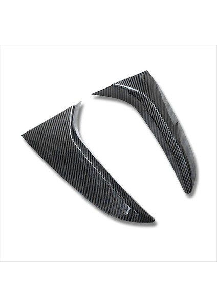 Abs Karbon Fiber Arka Cam Arka Kanat Üçgen Dekoratif Şerit Panel Subaru Crosstrek 2024 (Yurt Dışından)