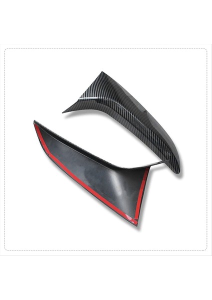 Abs Karbon Fiber Arka Cam Arka Kanat Üçgen Dekoratif Şerit Panel Subaru Crosstrek 2024 (Yurt Dışından) fırsatları