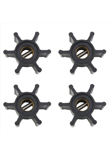 4x 22222936 673-0001 09-1026B Su Pompası Çarkı Yedek Kiti 3593659 Volvo Penta Johnson Sierra Jabsco (Yurt Dışından)