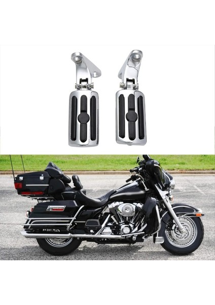 Harley Electra Glide Flhtcu Flhtk Için Arka Yolcu Ayağı Peg Montaj Braketi 93-Up (Yurt Dışından)