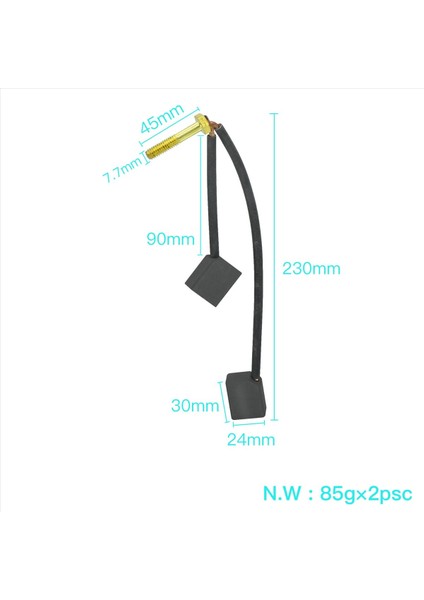 Golf Sepeti Için 6x Adc Motor Fırça Kiti Kulüp Otomobil &amp Ezgo Txt 1997-2009 Elektrik 7102186201 73120-G25 (Yurt Dışından) fiyatları