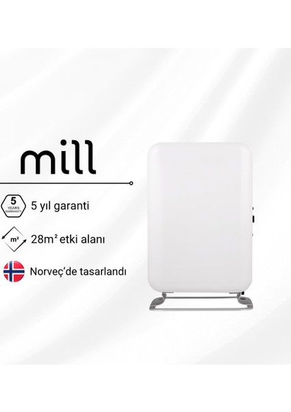Elektrikli Taşınabilir Yağlı Radyatör Isıtıcı Wifi Bağlantılı