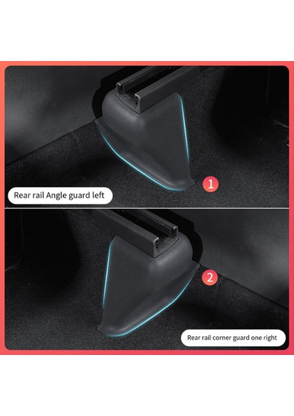 Tesla Model Y Modifikasyonu Için Araba Koltuğu Köşe Koruyucusu Slayt Rayı Yarım Sarılı Koltuk Köşe Koruyucusu (Yurt Dışından) fırsatları