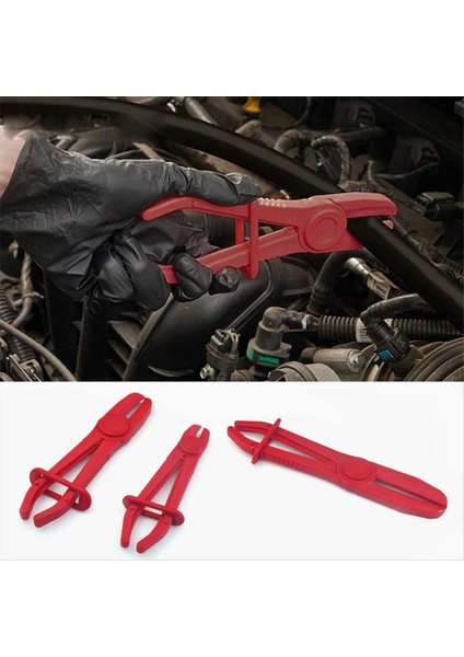 3pcs/set Araç Esnek Hortum Kelepçeler Penseler Kit Kelepçesi Sızdırmazlık Fren Fren Yakıt Hattı Kesme Kelepçe Araç Su Borusu Onarım Fix Aletleri (Yurt Dışından) fiyatları