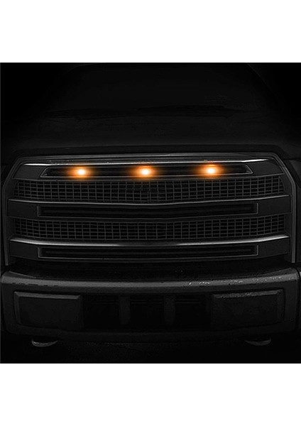 15 Adet Harici Kehribar LED Işıklar Dekorasyonu 2004-2019 Için LED Ön Izgara Işıkları Ford F150 Raptor F250 (Yurt Dışından) indirimleri