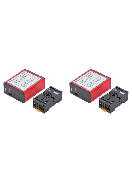 2x 110B Araç Dedektörü AC220V Tek Kanallı Endüktif Araç Döngü Dedektörü Otopark Erişim Kontrolü Için (Yurt Dışından)