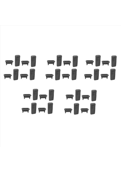 20 Set Kapı Kilit Pimi Kapak Seti +Mitsubishi Pajero Montero V31 V32 V33 V43 Shogun Mk2 MB774548 MB775216 (Yurt Dışından)