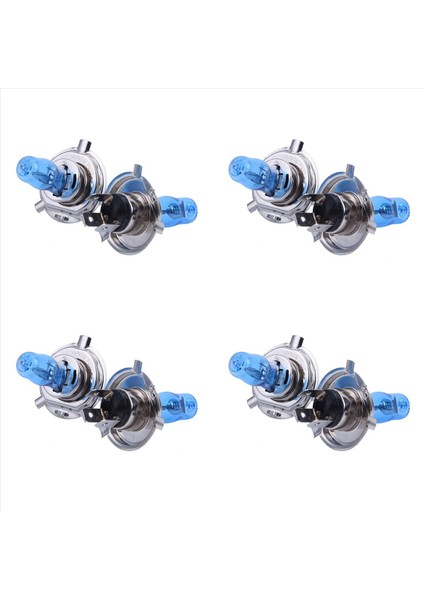 4paır H4 12V 100W / 90W 6000K Süper Parlak Beyaz Hafif Araba Xenon Lambalar Far Lambası (Yurt Dışından)