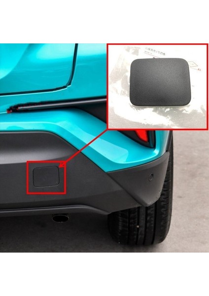 Toyota C-Hr 2016-2021 Arka Çekme Kanca Kapağı Için 4x Araba Arka Tampon Çekme Kanca Kapağı Kapağı (Yurt Dışından) modelleri