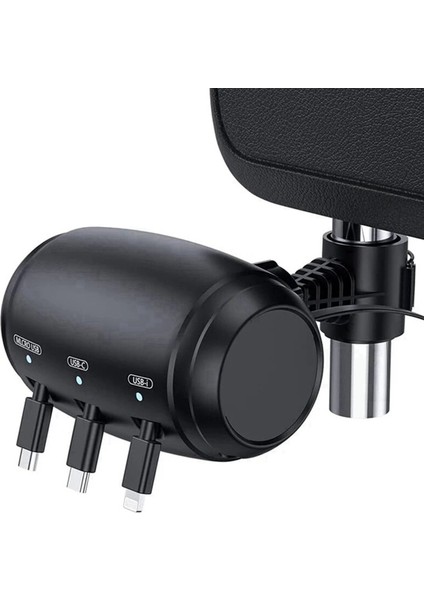 2x 3 Arada 1 Araç Büzülme Kablo Kutusu Şarj Kablo Kutusu Çoklu Bağlantı Noktası Yüksek Oranda Uyumlu Otomatik Geri Çekilme (Yurt Dışından) fırsatları