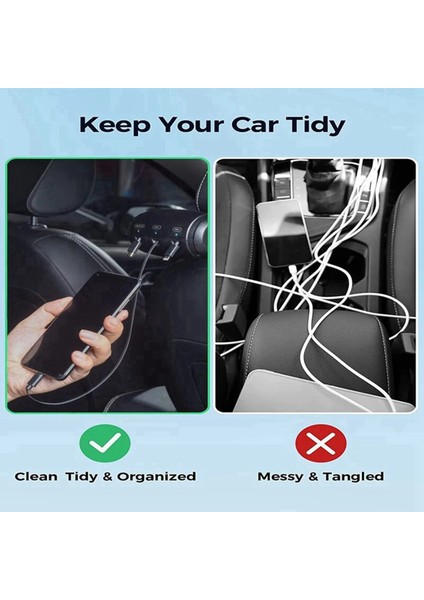 2x 3 Arada 1 Araç Büzülme Kablo Kutusu Şarj Kablo Kutusu Çoklu Bağlantı Noktası Yüksek Oranda Uyumlu Otomatik Geri Çekilme (Yurt Dışından) indirimleri