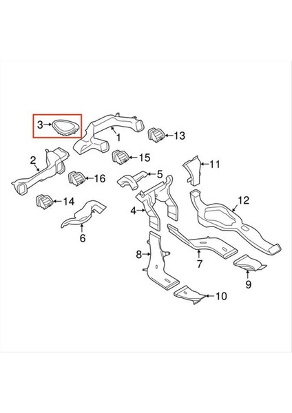 Bmw Mini F55 F56 F57 F60 Ses Hoparlör Kapağı Otomobil Aksesuarları (Yurt Dışından) fiyatları