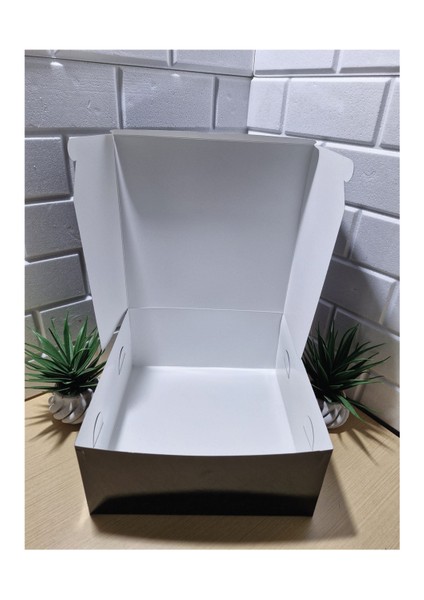 Pasta Kutusu 25X25X13 cm Ebet Siyah Kutu 1 Adet Gelecek fiyatları