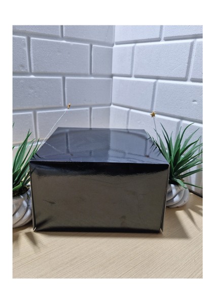 Pasta Kutusu 25X25X13 cm Ebet Siyah Kutu 1 Adet Gelecek fırsatları