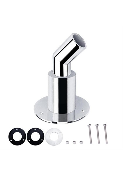 Paslanmaz Çelik 316 Thru Hull Egzoz Tüp Boru Boru Soketi Donanım Parçaları Deniz Otomobil Kamyonu Teknesi (Yurt Dışından)