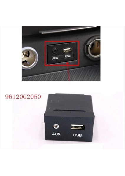 96120G2050 Aux USB Yuva Soket Konnektörü Hyundai I30 Pd Ioniq Elantra Gt USB Okuyucu Aux Adaptör (Yurt Dışından) fiyatları