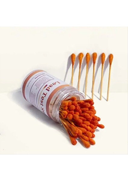 Kurşun Test Kiti Swabs - Kurşun Boya Testi Kiti Ev Kullanımı Için Kurşun Kontrol Swab Test Sonuçları 30 Saniye (50 Adet) (Yurt Dışından) indirimleri
