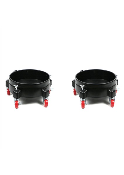 2pcs 11 5 Inç Buck Dolly Kolay Itme Çıkarılabilir Haddeleme Dolly 5roll Döner Tekerlekler 360 Dekre Siyah Dönüş (Yurt Dışından)