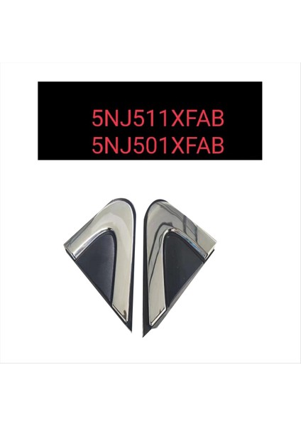 Araba Ön Sütun Üçgen Plakası 5NJ511XFAB 5NJ501XFAB Chrysler Için 200 2015-2017 Kapı Görünümü Ayna Köşe Döşeme Kapağı (Yurt Dışından) fırsatları