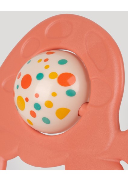 Sevimli Kaplumbağa Diş Kaşıycı Çıngırak-Somon fiyatları