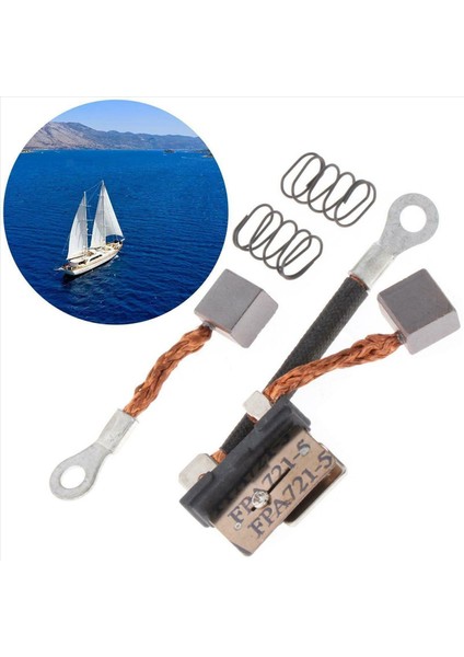 2x 63P-82181 Yamaha Dıştan Takma Motor Için Karbon Fırça Seti 2t &amp 4t 115HP 150HP Trim Tilt Motor 62X-4386K 63P-43892-10 (Yurt Dışından) fırsatları