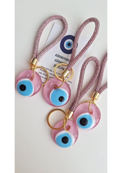 Lüks Hediyelik Orjinal Gerçek Cam ve Zirkon Taşlı Anahtarlık - Çanta Süsü - 12 cm fiyatları