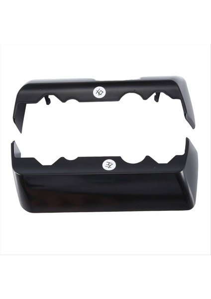 2x Toyota Land Cruiser Prado 150 FJ150 2010-2017 Orta Çatı Bagaj Rafı Kapak Koruma Koruma Çatı Rafı Kapak Ray Kabuğu B (Yurt Dışından) modelleri