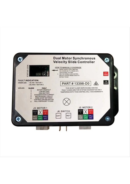 13398-DO Çift Senkron Velocity Slayt Kontrolörü Controller V-Sync Iı Iı Lippert Duvar Içi Slayt Rv 211852&#39 De (Yurt Dışından)