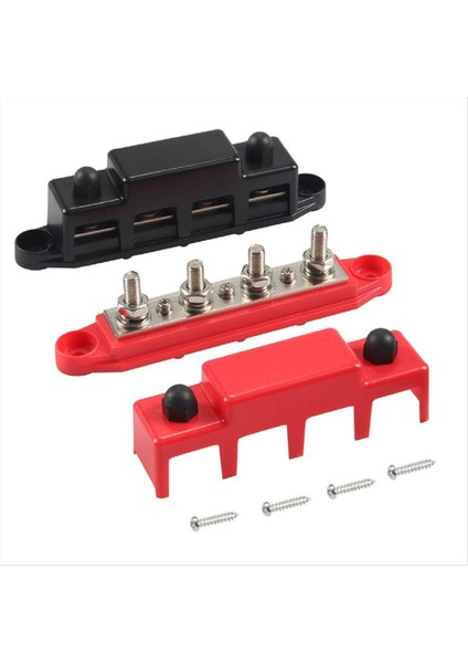 4 Yollu Busbar M8 Yüksek Akımlı Terminal Saplama Çok Fonksiyonlu Rv Dönüşüm Aksesuarları Araba Aksesuarları Rv Malzemeleri (Yurt Dışından) indirimleri