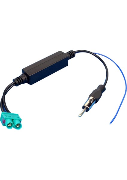 Çift Fakra Araba Radyo Anten Adaptörü Fakra Fiş Aracı Hava Stereoları Fm Navigasyon Konnektör Kablosu (Yurt Dışından)