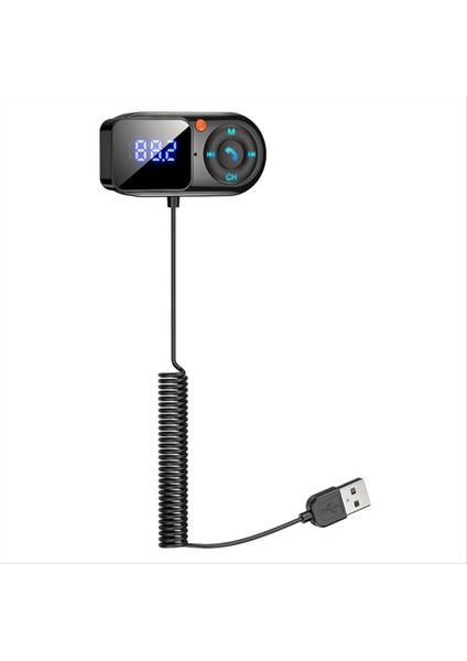 Kablosuz Bluetooth 5 0 Fm Verici Araç Mp3 Çalar Handfree Araba Kiti LCD Aux Ses USB Ücreti PD18W Fm Modulat (Yurt Dışından)