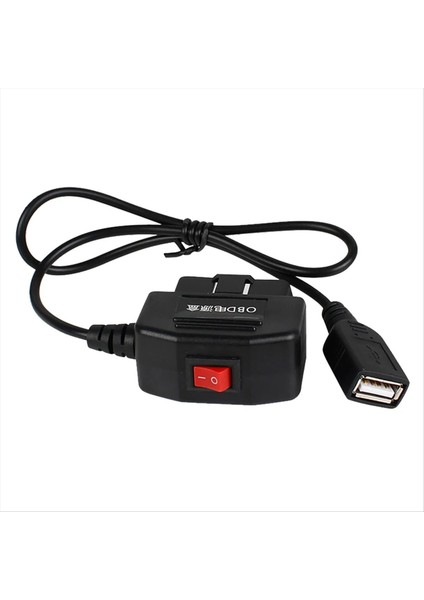 Araba Dvr Hardwire Kit Düşük Vol Koruma Için 5V 3A USB Port Araba Şarj Kablosu Obd Dashcam 24H Park Izleme Aksesuar (Yurt Dışından)