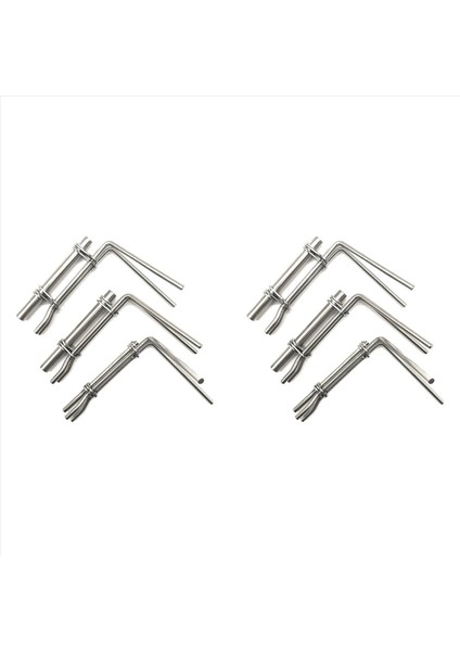 6pcs Evrensel U Şeklindeki Bardak Hidrolik Silindirli Piston Çubuk Conta Montaj Aracı Kit Kontrolör Artışı Otomatik Tamir Araçları (Yurt Dışından)