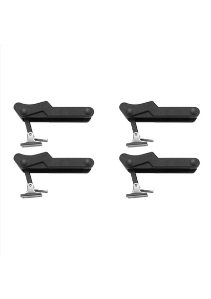 4 Pcs Esnek Kapı Çekme Kilit Kilidi 3 8 Inç Yedek Yumuşak Kauçuk Siyah Aşırı Merkez C7-10 (Yurt Dışından)