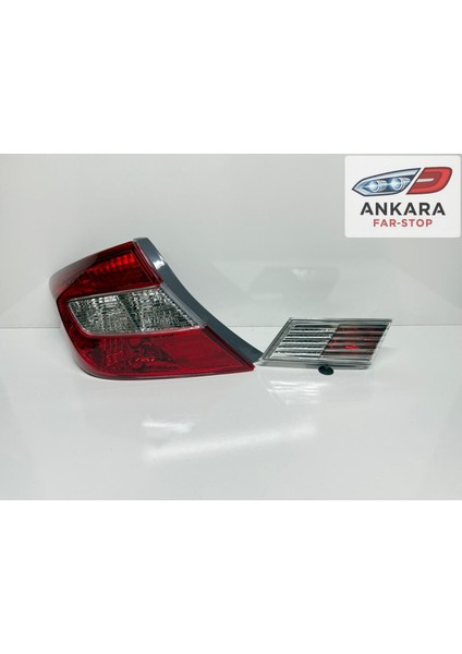 Honda Civic Fb7 2012 - 2015 Stop Lambası Sol Iç ve Dış Takım (Toplam 2 Adet Stop)