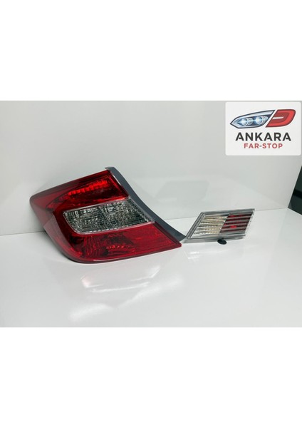 Honda Civic Fb7 2012 - 2015 Stop Lambası Sol Iç ve Dış Takım (Toplam 2 Adet Stop) modelleri