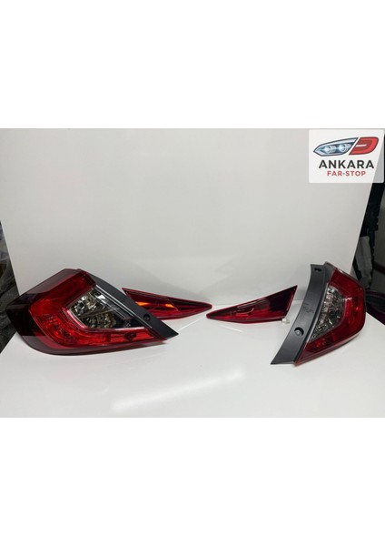 Honda Civic Fc5 2016 - 2021 Stop Lambası Sağ - Sol Iç ve Dış Takım (Toplam 4 Adet Stop) fiyatları