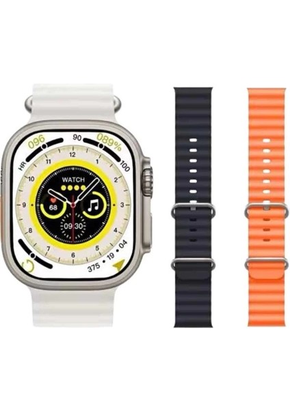 Buğz Android ve Ios Uyumlu Uyku ve Sağlık Takibi Yapabilen 3 Kordonlu Akıllı Saat modelleri