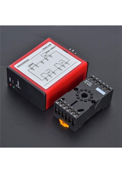 4x 110B Araç Dedektörü AC220V Tek Kanallı Endüktif Araç Döngü Dedektörü Otopark Erişim Kontrolü Için (Yurt Dışından) fırsatları