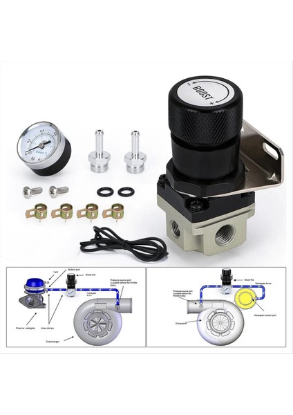 T2 Evrensel Manuel Gösterge Turbo Boost Denetleyicisi 1-150 Psı SR20DET Sr Siyah (Yurt Dışından) fiyatları