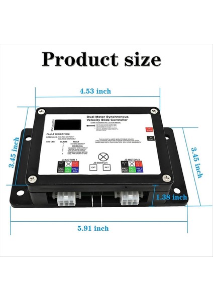 Lippert 13398-D0 Çift Motor Senkron Hızlı Slayt Kontrolörü V-Sync Iı Için (Yurt Dışından) fırsatları