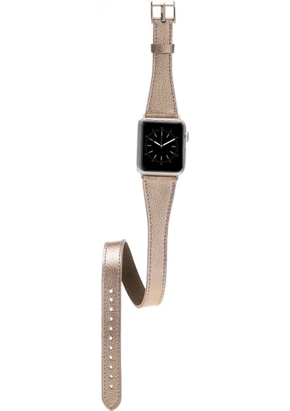 Buğz Apple Watch Uyumlu Deri Kordon 38-40-41MM Dt Rg2 modelleri