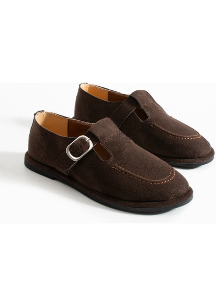 Arabella Kadın Süet Toka Detaylı Günlük Loafer Ayakkabı fırsatları