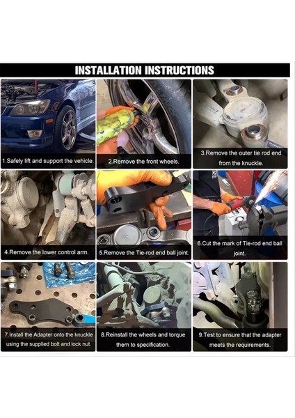 Toyota Altezza Gita Turn Açı Adaptörü Için Siyah Direksiyon Kilit Adaptörleri Kilit Kiti (Yurt Dışından) indirimleri