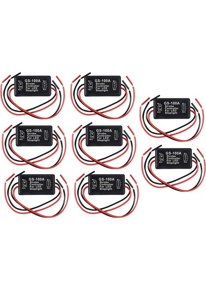 GS-100A Fren Işık Flaşör Modülü Dc 12-24V 2A 24W Yüksek Fren Kontrolör Kuyruk Lambası Güvenlik Istemi Denetleyicisi 8 Pcs (Yurt Dışından)