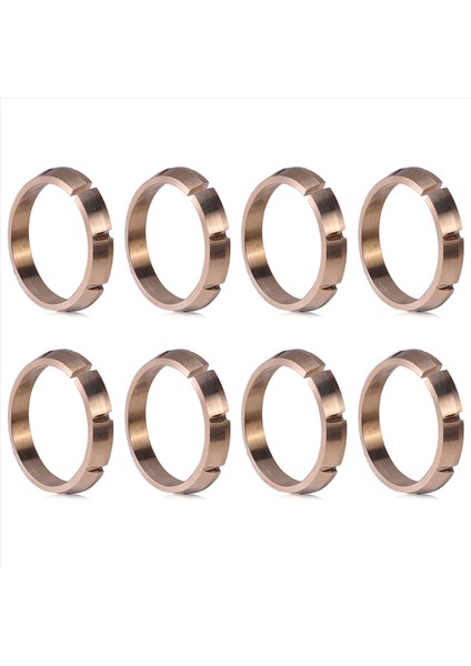 8x Araba Pirinç Flanş Yüzüğü Audi A3 Tt 020409374 (Yurt Dışından)