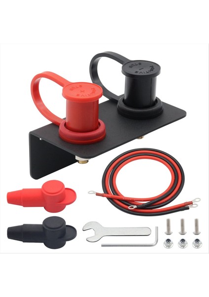 250A 48V Pil Jumper Post Panel Atv Utv Rv Kamyon Pil Şarj Postası Kiti Için Harici Pil Jumper Bloklar (Yurt Dışından) fırsatları