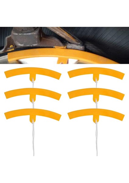 Tekerlek Değiştirme Aleti 6pcs Lastik Değiştirici Koruma Jant Koruyucusu Lastik Tekerleği Araba Motosiklet Bisikleti Için Jant Tasarrufu Değiştiren (Yurt Dışından) fırsatları