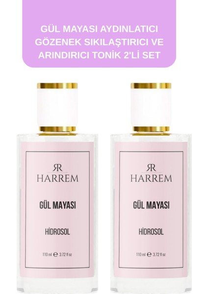 Gül Mayası Suyu Aydınlatıcı Ve Gözenek Sıkılaştırıcı Tonik 110 Ml 2'li Set indirimleri