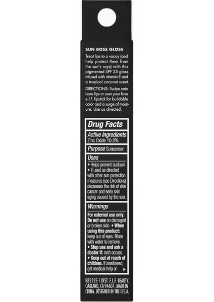 Sun Boss Gloss Spf 25 Nemlendirici ve Parlak Dudak Parlatıcısı modelleri